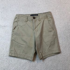 AEO Prep khaki shorts Size 26